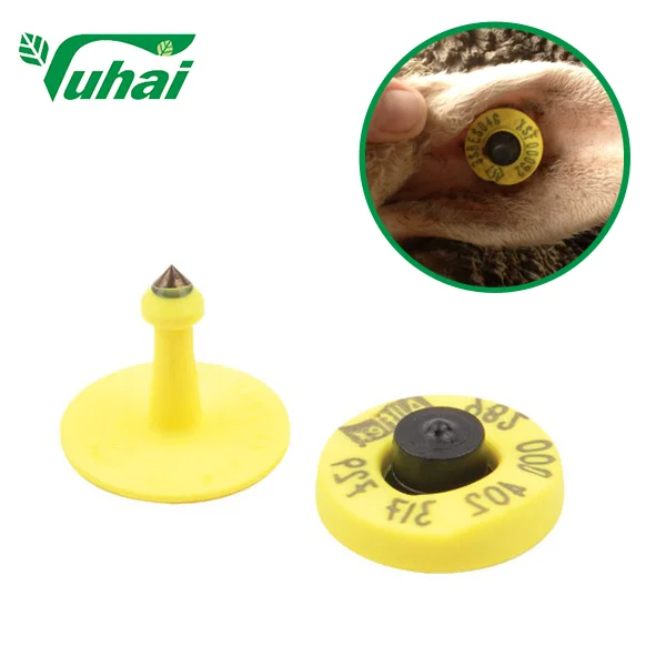 Electronic Cattle Ear Tags with TPU and RFID Chip Core Components for Digital Farm Management