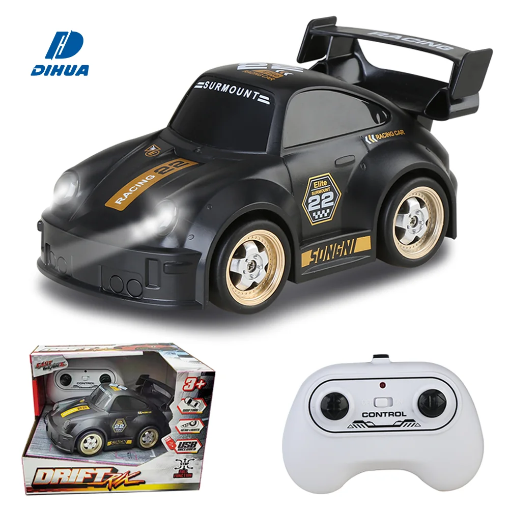 ファスト・ギアーズ RCドリフトカー 2.4GHz（360°スピン＆LEDライト付き、子ども向け）