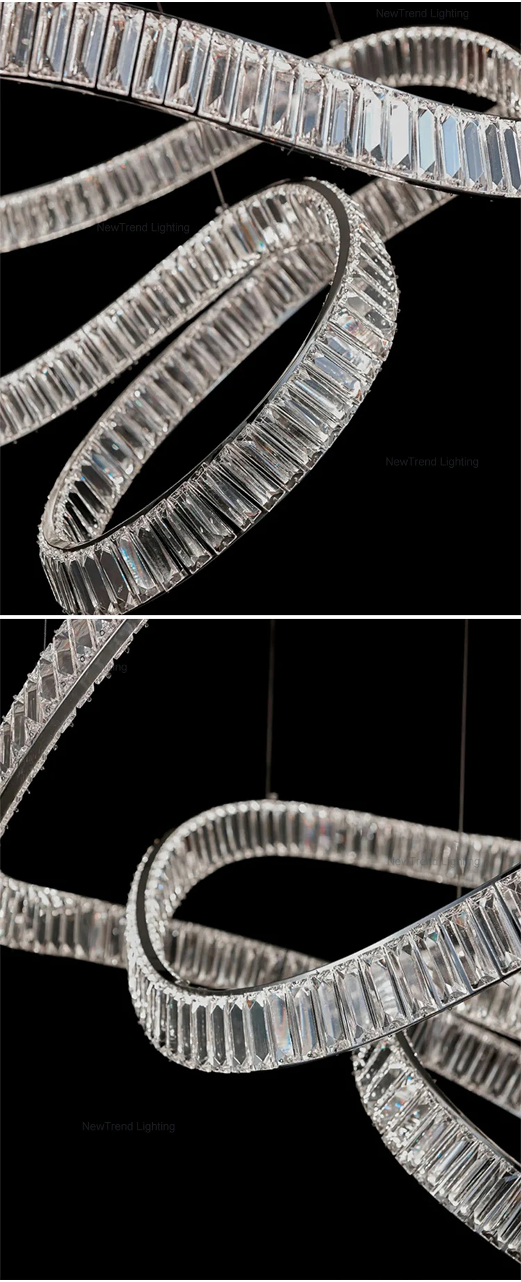 cpl 114 luxury style residential decoration hotel lobby villa modern crystal chandelier lamp -3