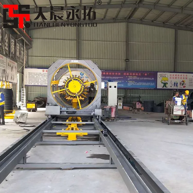 High Speed Rail Fully Automatic Reinforcing Cage Welder Multi Function ...