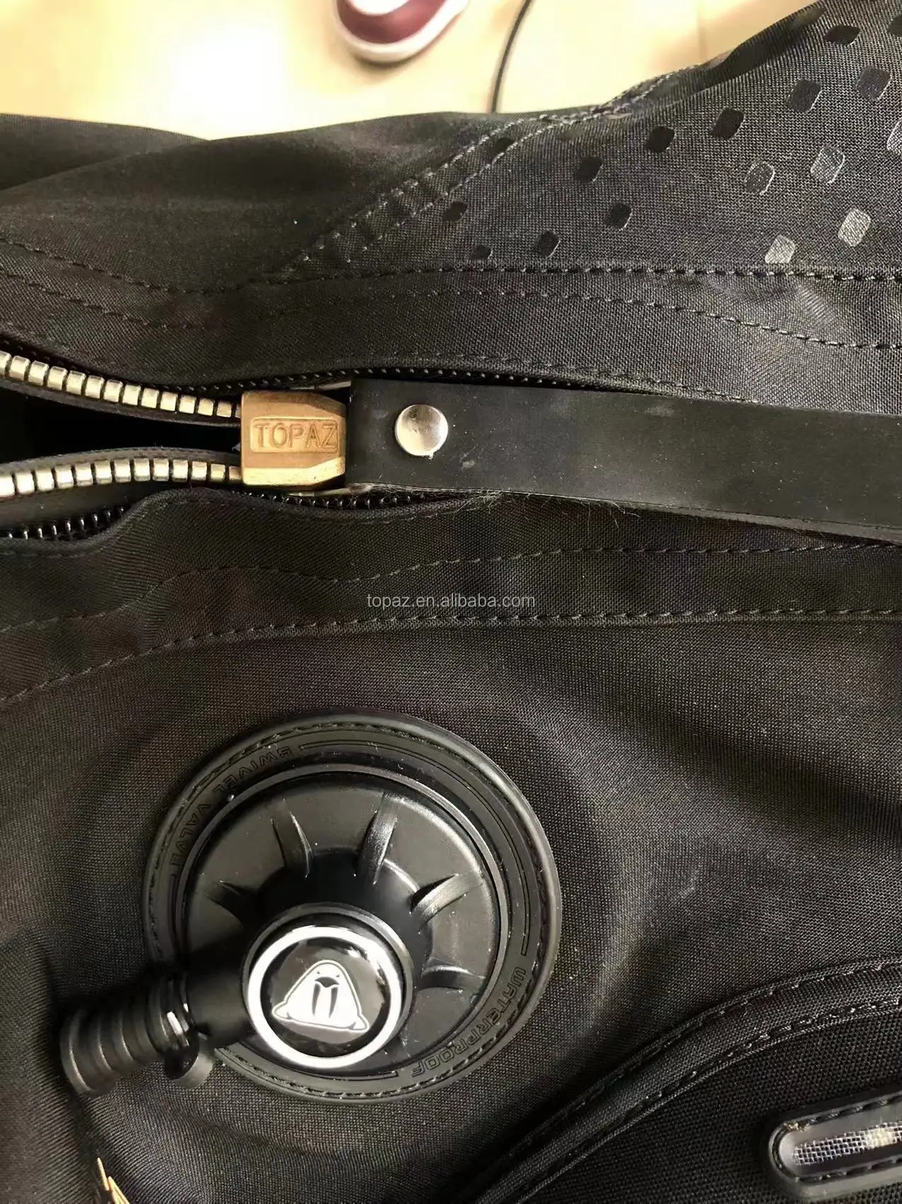 Topaz Drysuit Zipper Heavy Duty Airtight Watertight Drysuit Zip Metal Teeth Diving Immersion