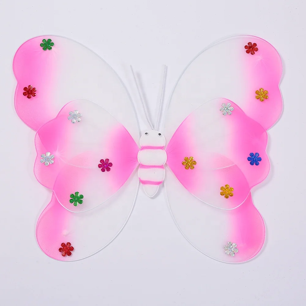 Butterfly Fairy Wings for Girls Dress up Fairy Wings Birthday Party Favors  Costume Angel Toddler Fairy Wings for Kid