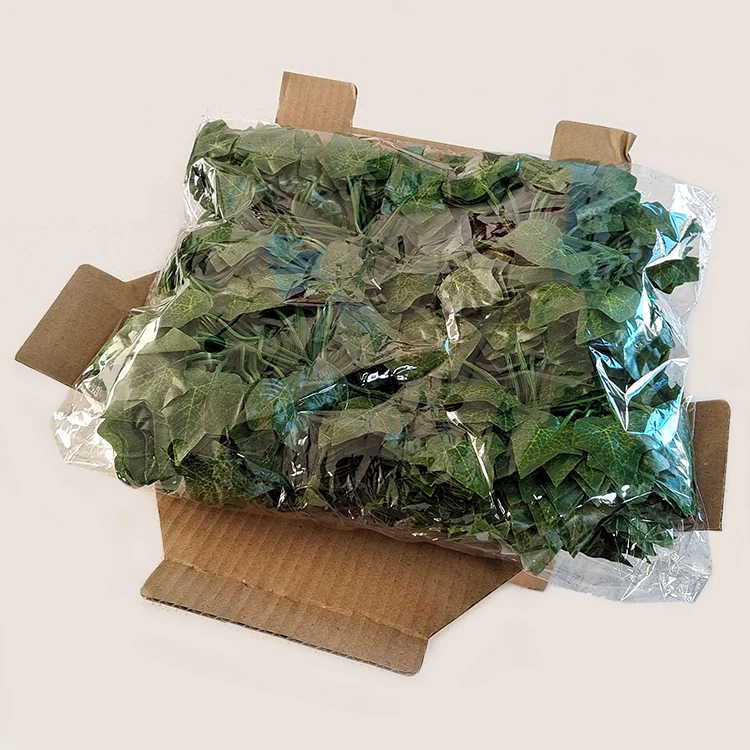 12 Pack 84ft Fake Plastic Ivy Leaves Hanging Plant Artificial Ivy Vines