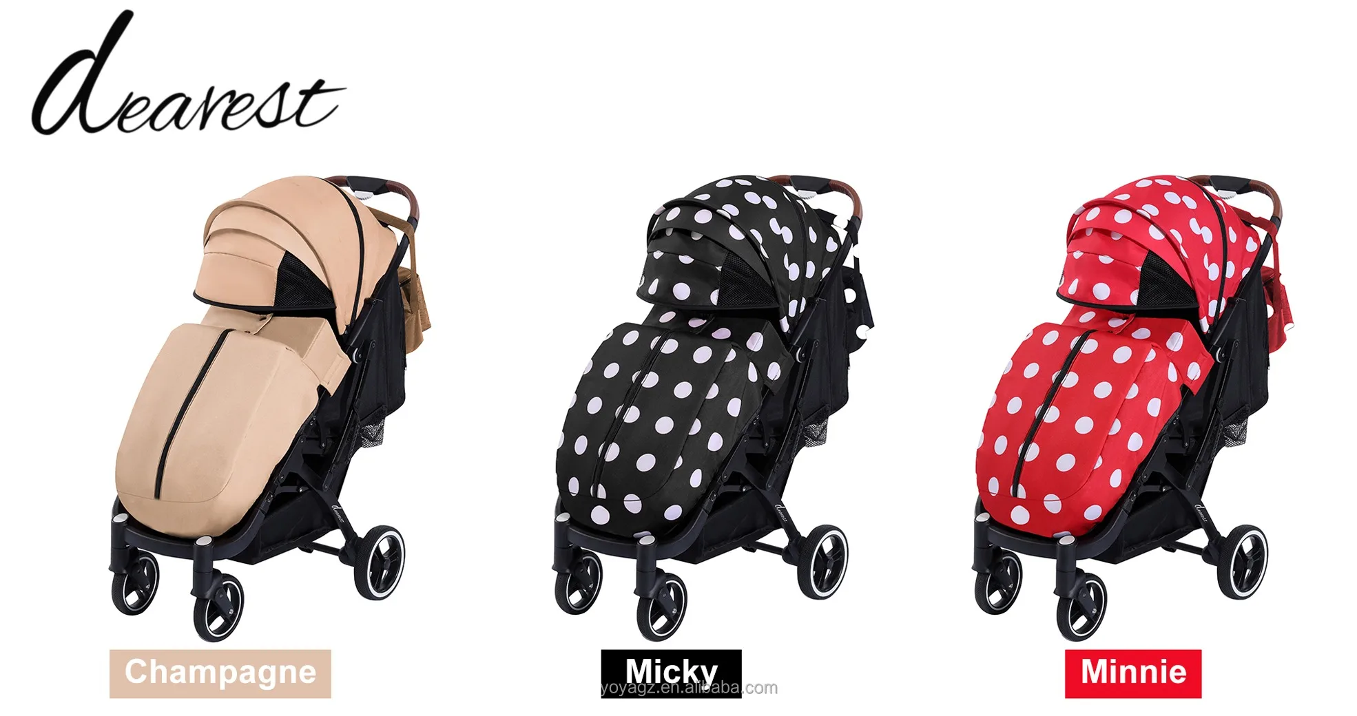 2023 Best Seller Luxury Aluminum Frame Baby Stroller Oem Lightweight Baby Stroller 7182023