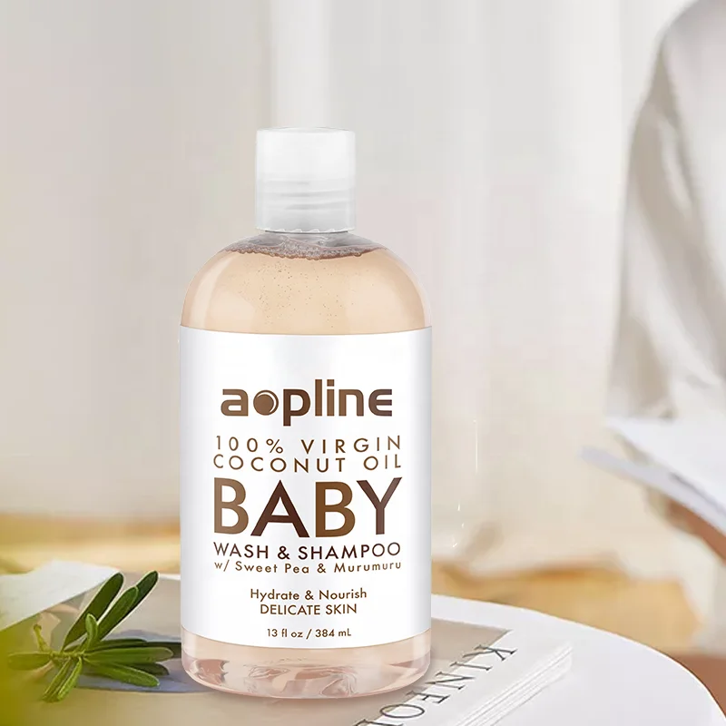 Собственная марка, без слез, органические гели для детского тела, гели для душа oem