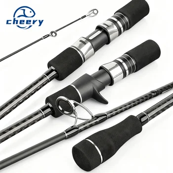 Saltwater Fishing 3-Section MH Action Rod 1.83m-1.91m 30T Carbon Spinning/Casting Slow Pitch Jigging Rod – Metal Jig – view 2