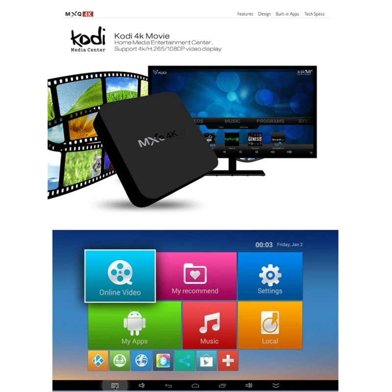 Digital 1080P Decoding HD Hard Disk Player AV VGA Storage Card Media Player