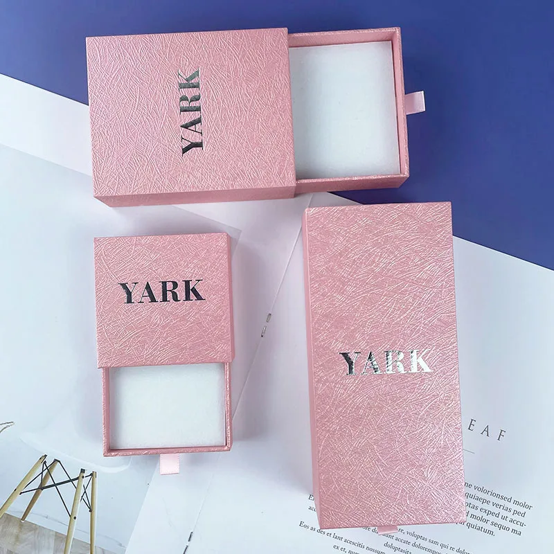 Ящик для ювелирных изделий на заказ роскошная коробка упаковки серег браслетов подвесок