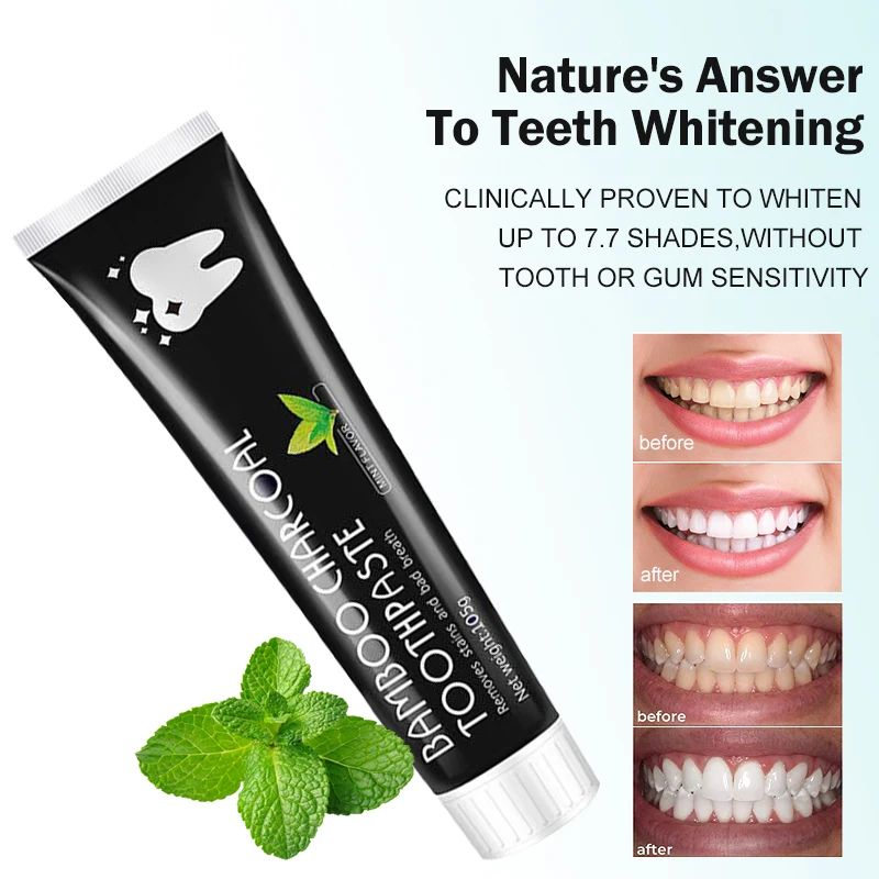 Wholesale Cheap Charcoal Toothpaste Price Organic Black Bamboo Charcoal