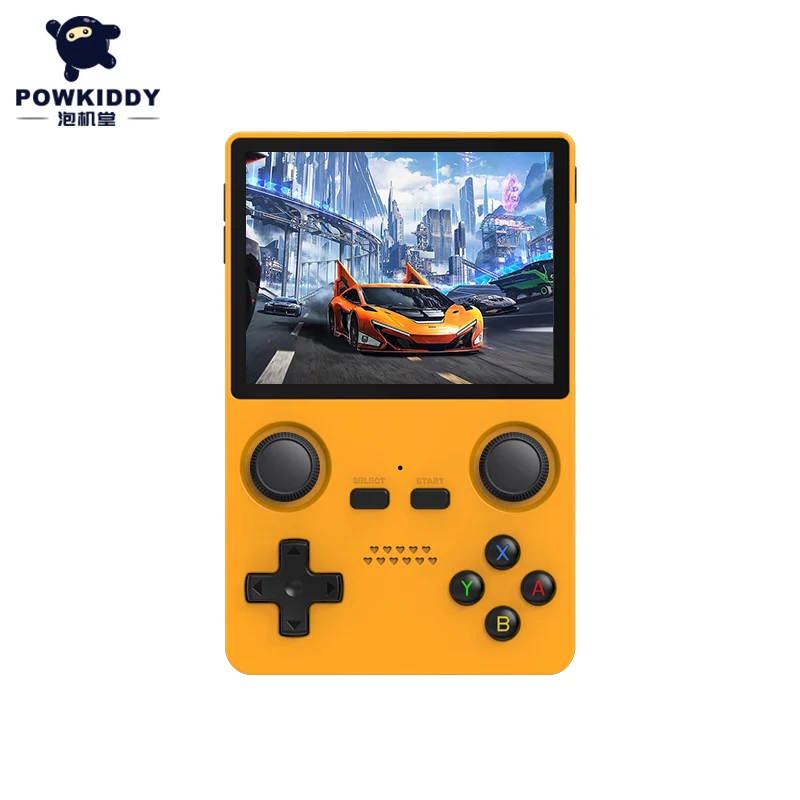 Заводская цена Powkiddy X35S 3 5 дюймов IPS экран мини-игры аркадная игровая консоль с поддержкой PSP N64 двойными джойстиками