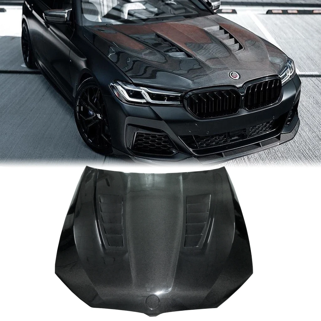 GTR Style Carbon Fiber Front Hood for BMW F90 M5 & G30 5 Series