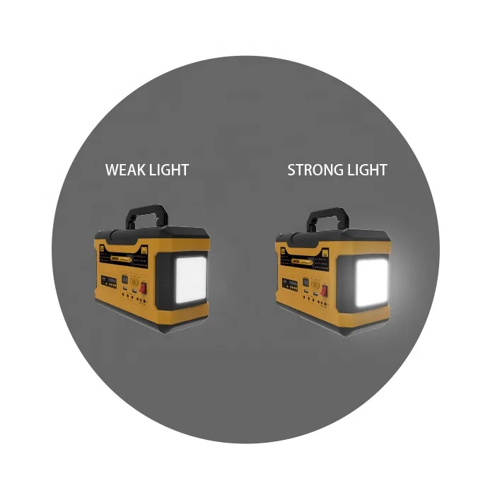 Мощный компактный автономный портативный Гибридный инвертор 80 Вт, домашний генератор солнечного хранилища, домашняя система «Все в одном»