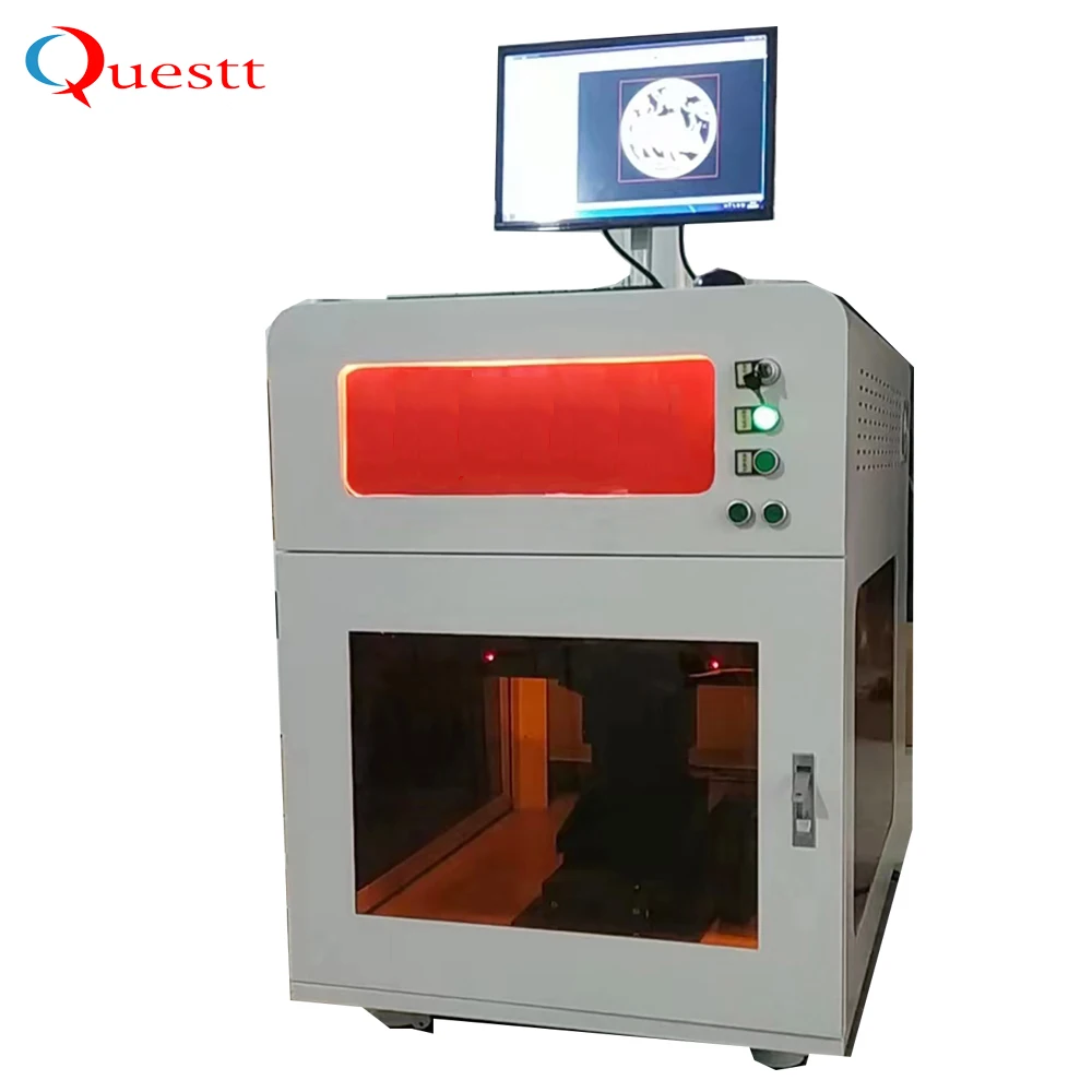 Angel 3000A 3D Laser Engraving Machine for Glass & Crystal, OEM