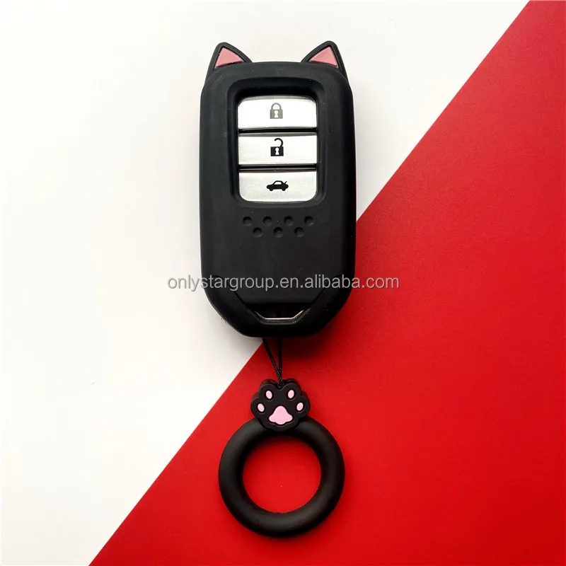 1pc Car Key Chain 3d Cute Cartoon Rabbit Design Pendant Car Key Ring With  Lanyard For Car Key Accessories Car Decorations For Car Keys - Automotive -  Temu New Zealand