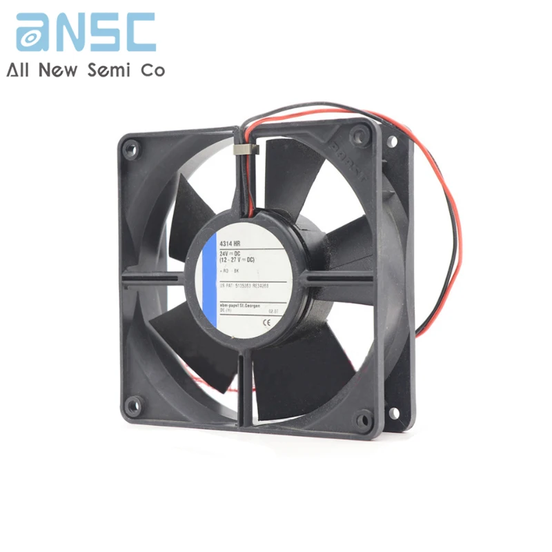 Original Axial fan 4314HR DC fan 24V printer fan