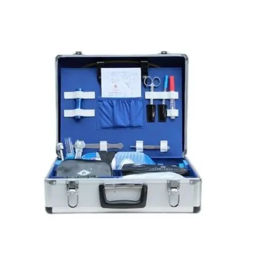 Medical Manual First-Aid Kit with First-Aid Devices