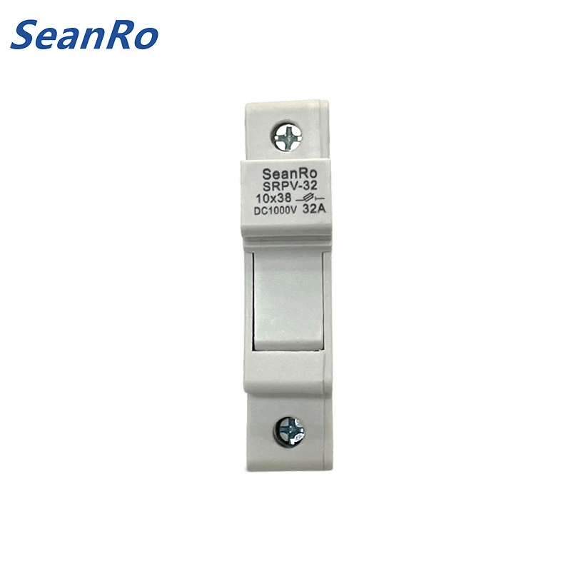 SeanRo держатель предохранителя на Din-рейку и предохранитель на солнечной батарее PV DC 1000 в 1-30 А 30 А, fusibles, термофарфоровый предохранитель с основанием