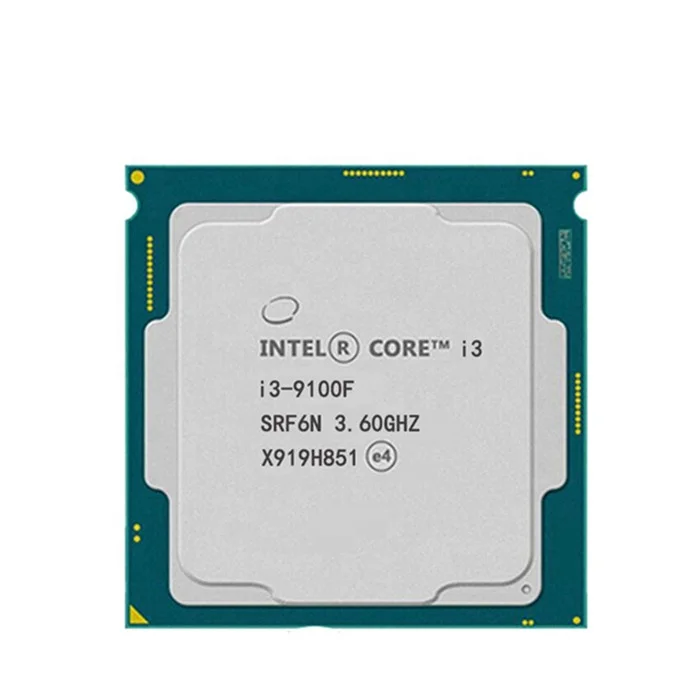Tray Packing New Cpu LGA 1151 I3-9100 Intel Core Processor