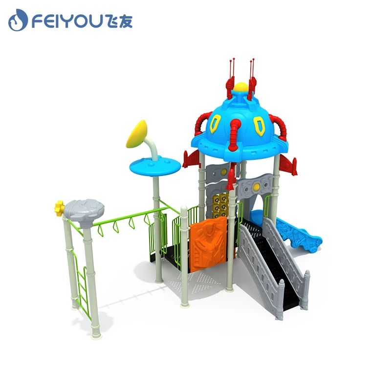 Plastic Outdoor Playground Backyard Adventure Playsets Slide On Camper ...