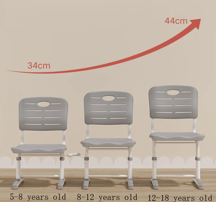 Drafting Drawing Art Height Adjustable standing desk High School Classroom High Quality Single Set School Desk and Chair Set