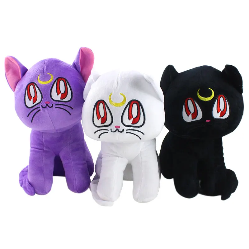 28cm Amine Sailor Moon Cat Luna Plush Toys Animal Stuffed Plush Dolls Birthday Gift For Children Buy Sailor Moon Luna Cat Plush Toy Birthday Gift For Children Product On Alibaba Com