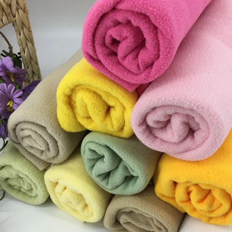 Антипиллинговая хлопковая вата статическая 100 полиэфирная полярная флисовая ткань для пижам