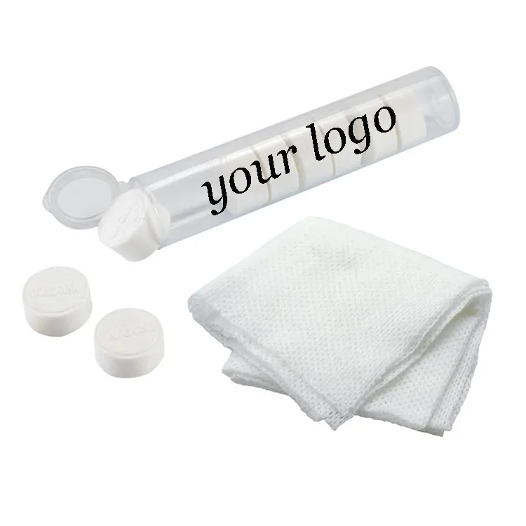 Compressed Wipes, Towels, or Compact Toilet Paper Tablets,for Travel, Home, Outdoor Activities (Convenient Carrying Cases)