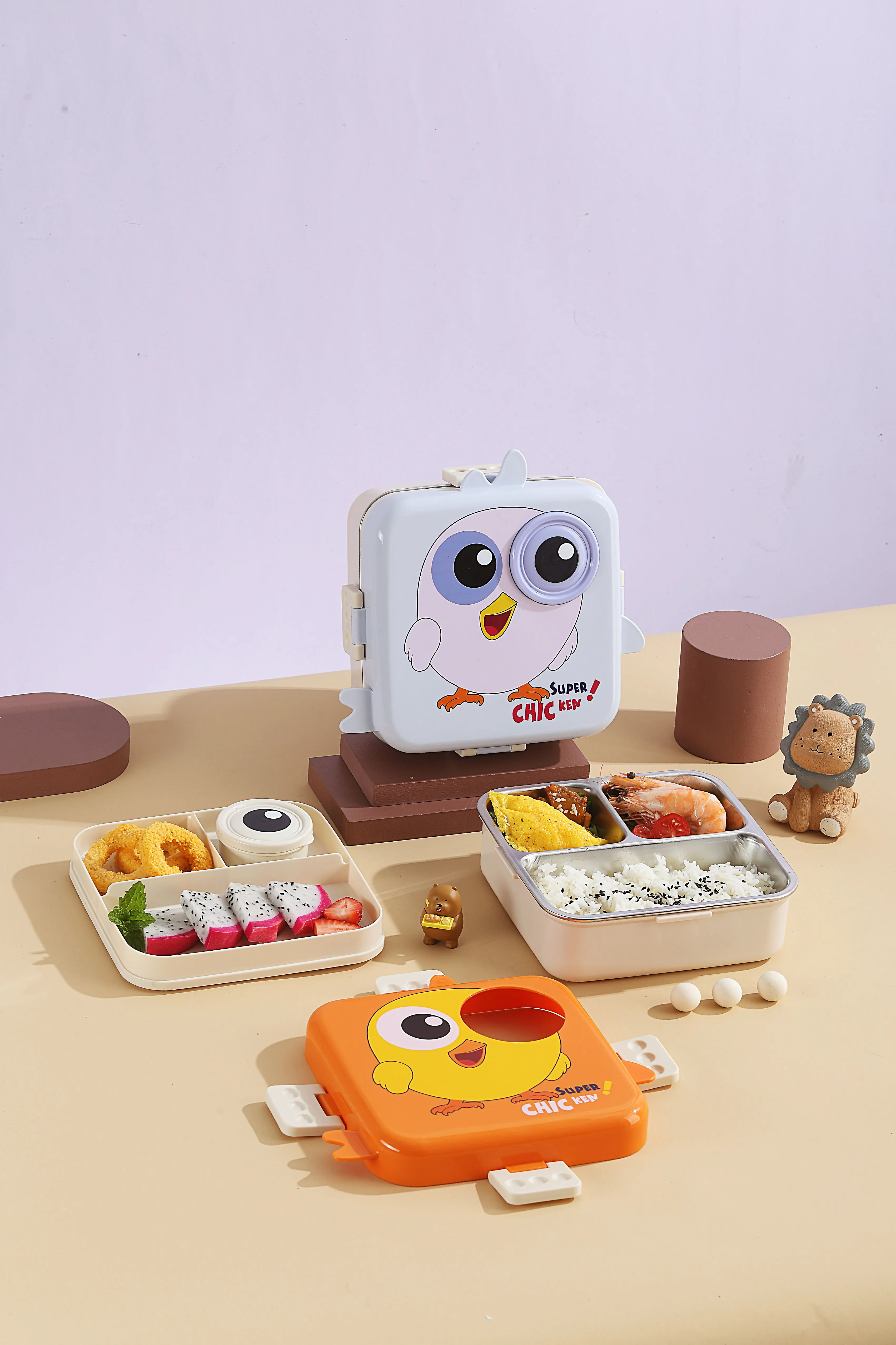 Chic Bento Lunch Box for Kids