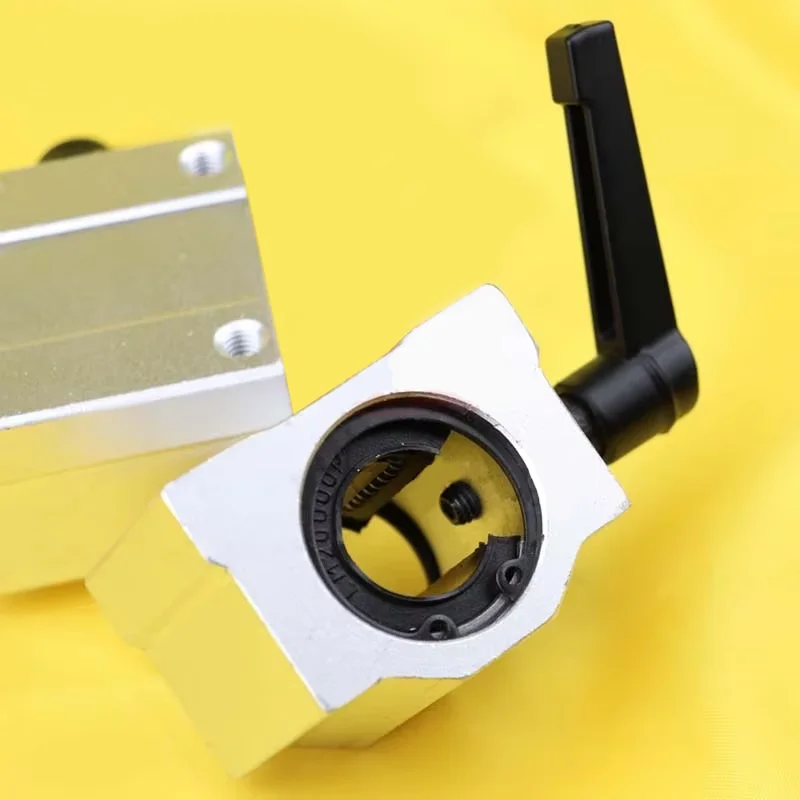 Linear Guide Rail Locking Positioning Limit Fixed Slider Optical Axis Box-Type Linear Bearing HDBRG Steel 16 20 25