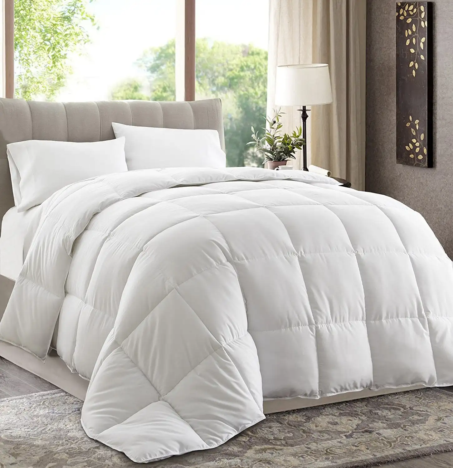 Factory Supplier 5-star Hotel Warm All Seasons Comforter Luxury Goose Duck Down Feather Duvet Insert Duck Down Quilt
