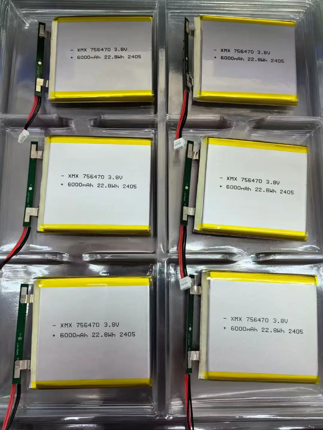 Factory Direct Supply XMX 103435 1300mAh 3.7V Lithium Polymer Battery Pack Silver Beauty Hydrating Device Early Education Stock Ha755ad6b0d7f47828afe45f525421aceT