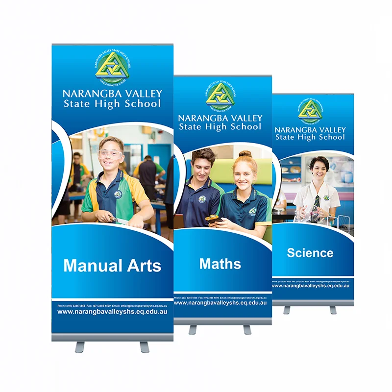 Direct factory price Roll Up Display Rollup exhibition stand portable pop up stand banner roll up banner stand