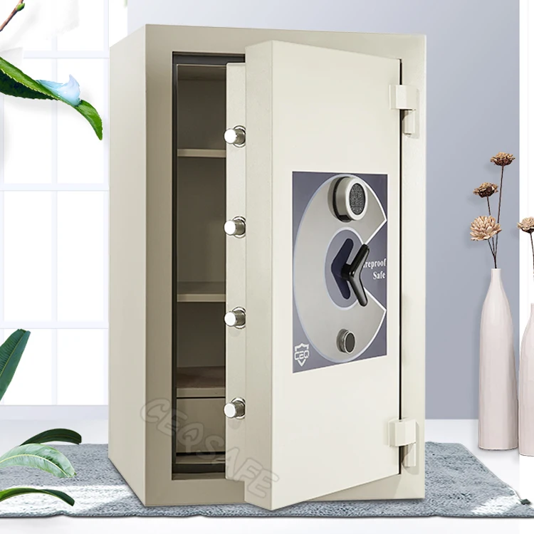 CEQSAFE Security Caja Fuerte Home Metal Fireproof Safe Box Heavy Duty Cash Money Coffre Fort Safe Fireproof Safes