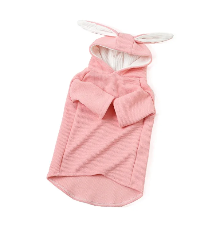Rabbit Ear Hoodie Pet Cat Clothes