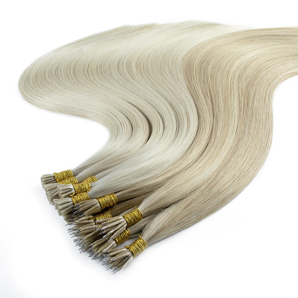Factory Wholesale Italian Keratin Hair Extensions I Tip Double Drawn