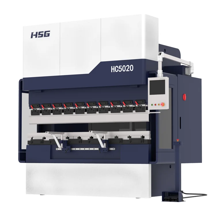 Metal Sheet Bending Machine with Safety Light Curtain Plate Metal Bender Factory Sales