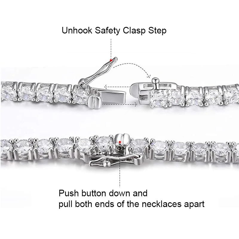 テニスブレスレット(後付のチェーンが片方外れた為、値引き中)★天然ダイヤ3ct 14k18kゴールド3カラット4カラット5カラット10カラットテニス