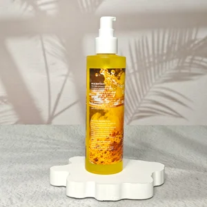 OEM Skincare Own Brand High-End 300ml Herbal Oil for Exfoliating Whitening Lasting  Moisturizing Oil Private Label Skincare Set