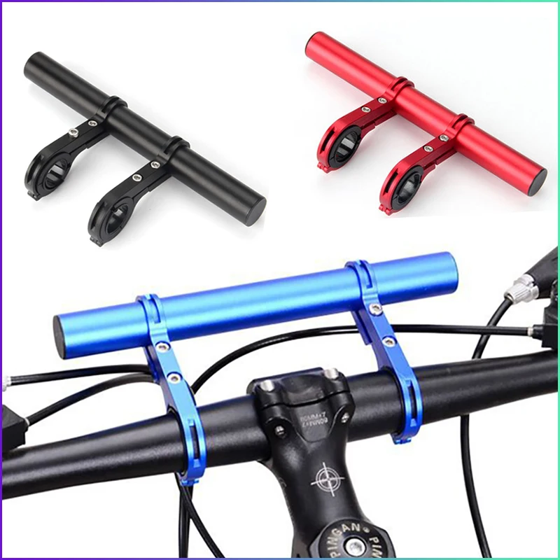 Bike Flashlight Extension Holder Handlebar Bicycle Extender Mount Bracket para sa Moutain Bikes /xiaomi m365/ES2/ES4 Sc