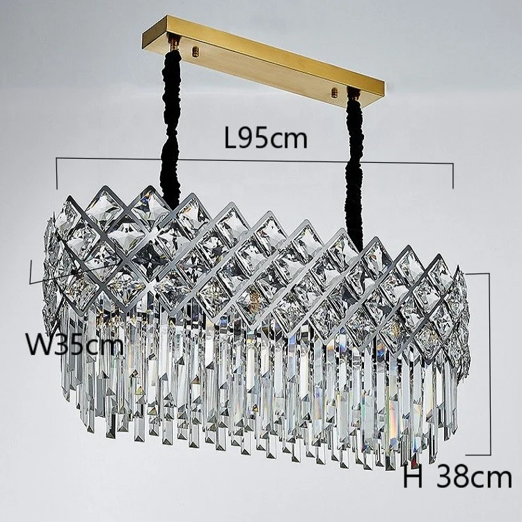 JYLIGHTING Fancy Indoor Living Room Room Design Antique Modern Luxury Crystal  Hanging Lighting Decoration  Chandelier