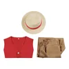 Set: [Luffy Real Person Second Generation Straw Hat]
