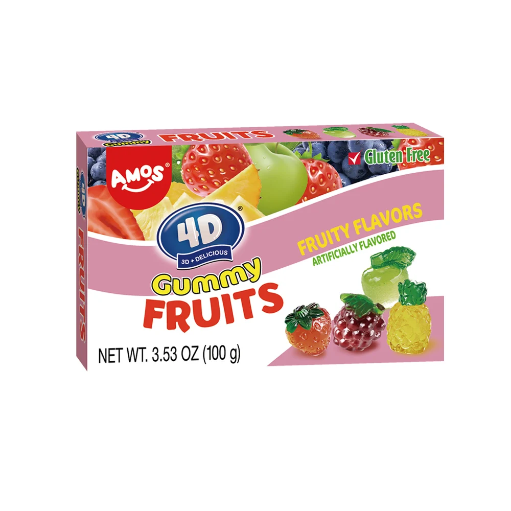 Whole Sale Amos 4d Make Gummy Fruit Candy Series 3d Soft Band Gummy ...