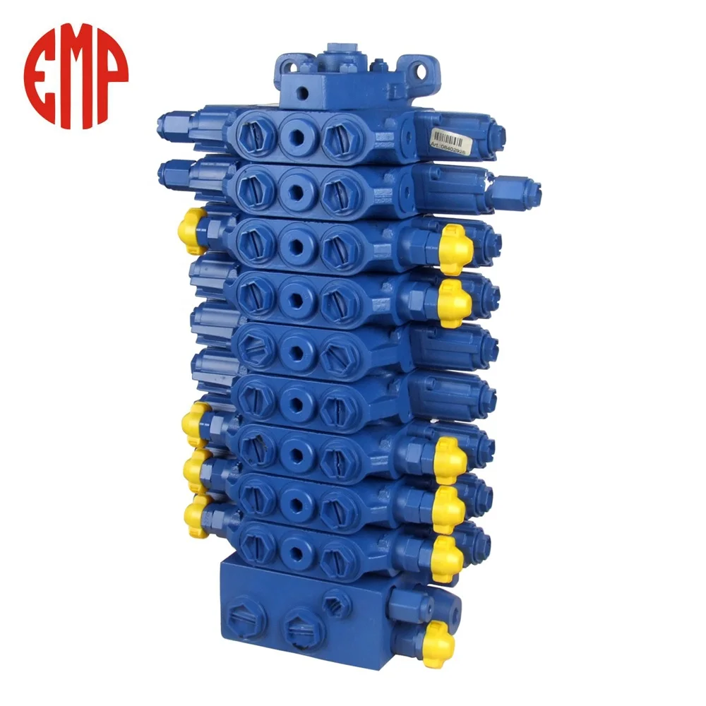 Original Excavator Main Hydraulic Control Valve Assy SX14 with Spare Valve