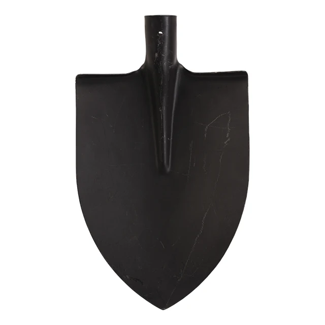 Black Painted Garden Shovel Head Russian Shovel Head Steel Shovel Spade