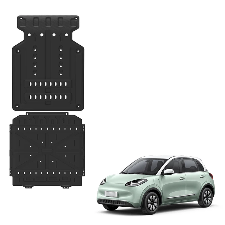 إكسسوارات سيارات للوحة بطارية محرك وو لينغ بينغو، لوحة حماية سفلية من الألومنيوم والماجنيسيوم والفولاذ المنغنيزي