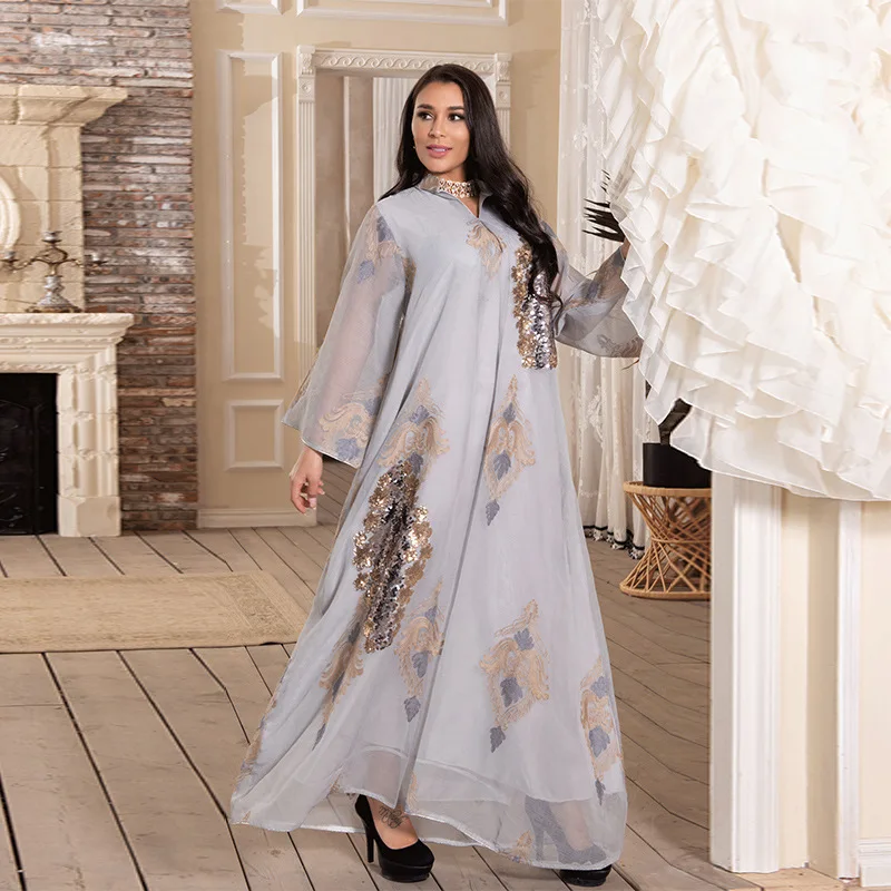 sachin and babi light blue dress Floral Embroidered Dresses for Every Occasion main image 1