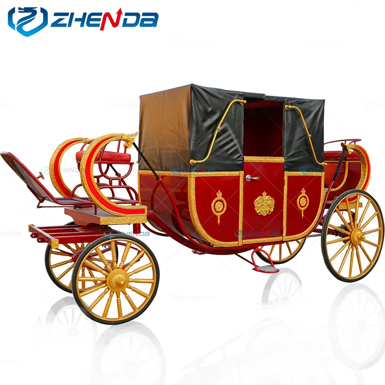 Professional horse carriage manufacturer Classical Royal horse carriage Comfortable Royal carriage