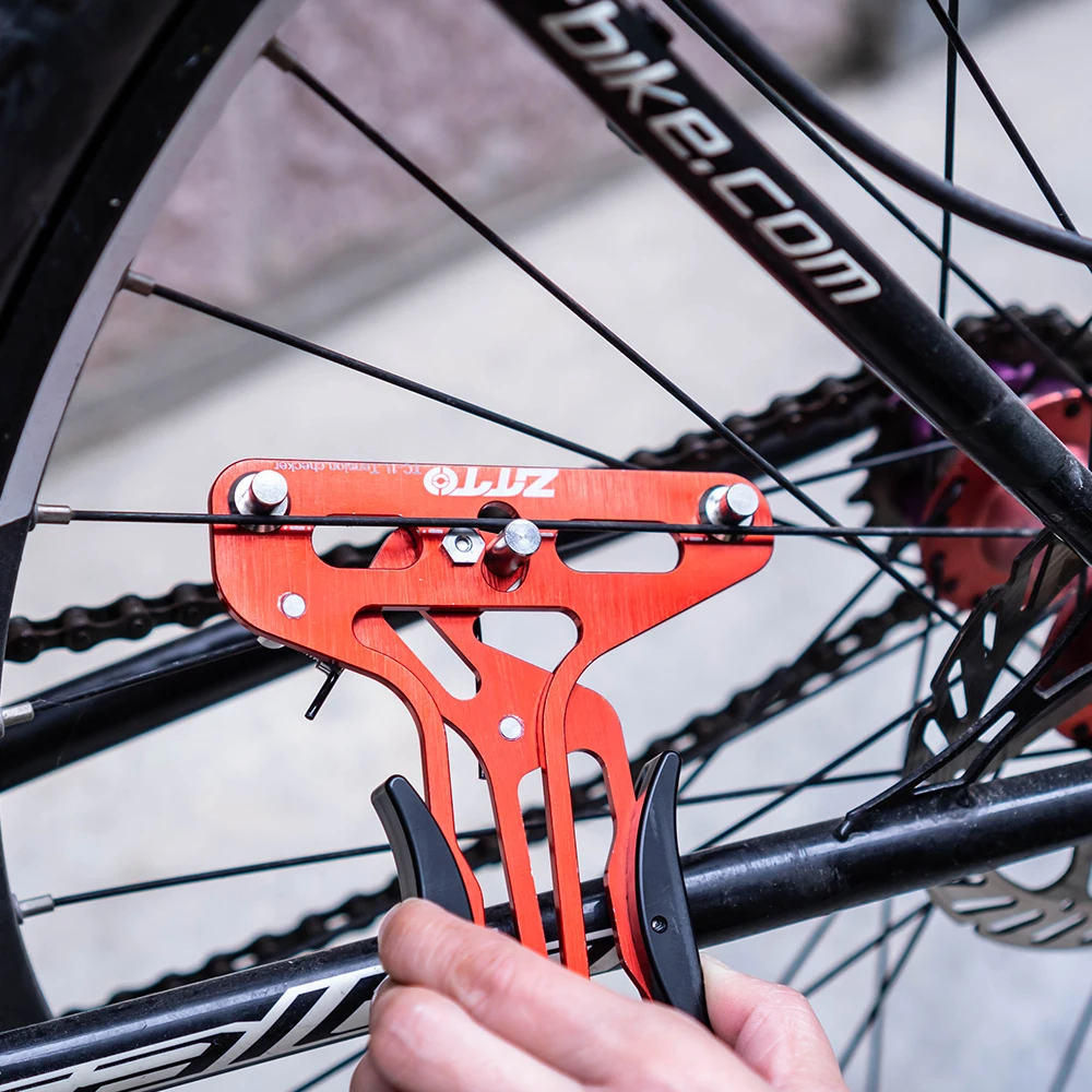 ZTTO MTB bici misuratore di tensione elettronico strumento raggi ruota strumento costruttore controllo raggi indicatore meccanico ad alta precisione TC-02  18