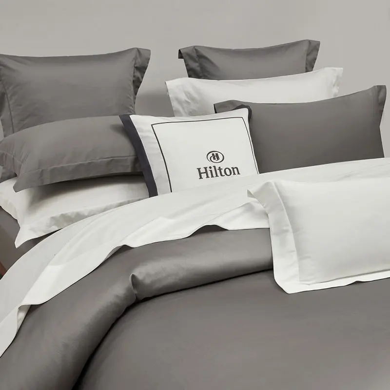 Elegant New Design Hilton 100 Cotton Hotel Linen Queen King Duvet