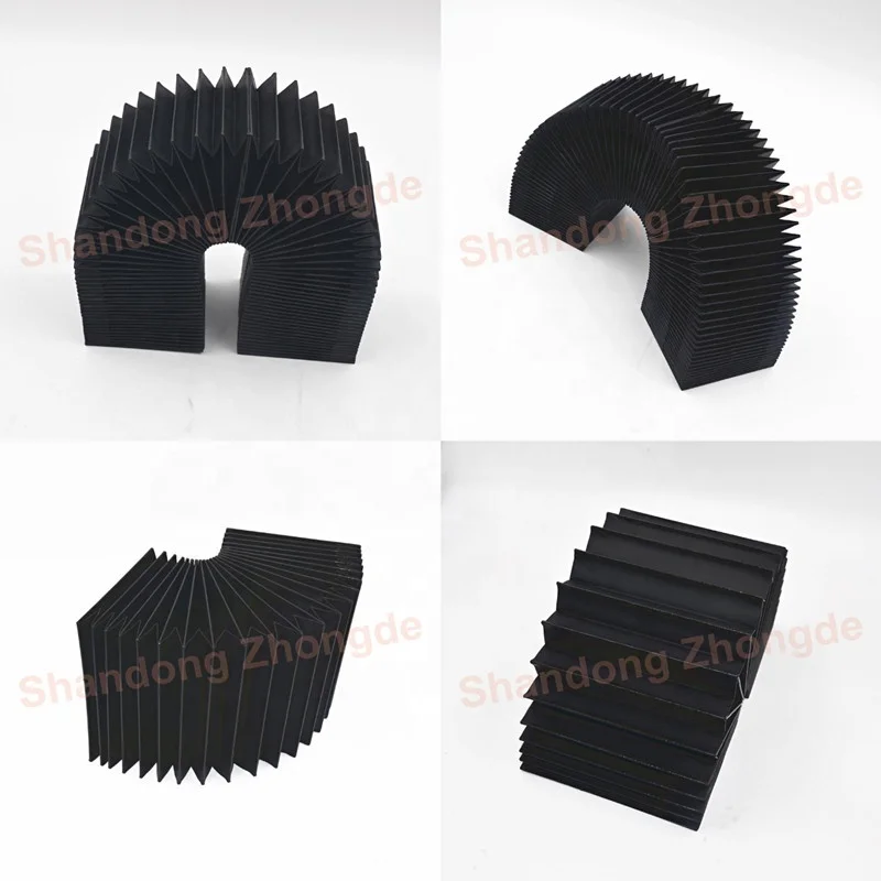 High Temperature Resistant Bellows Cover for Laser Cutting Machine